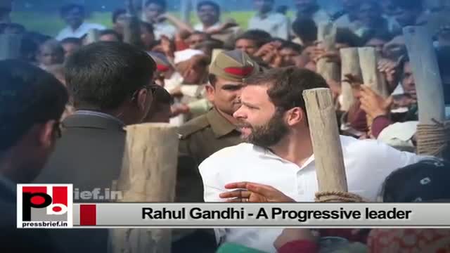 Rahul Gandhi - a perfect mass leader who not only preaches but delivers too
