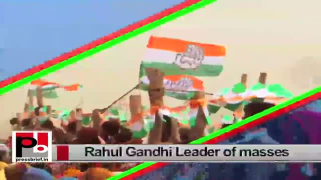 Rahul Gandhi, a genuine Congress leader with progressive agenda