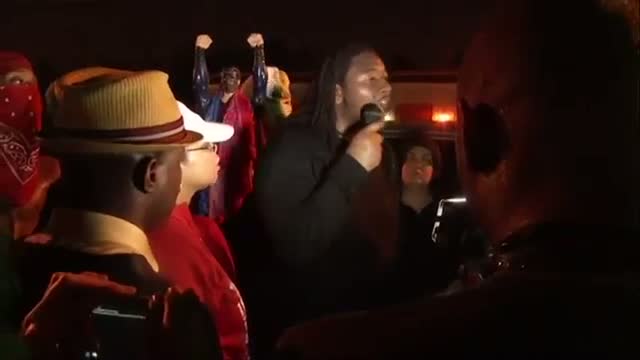 Man Shot As Protesters Defy Curfew in Ferguson