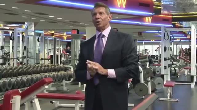 Vince McMahon takes part in the "Ice Bucket Challenge"