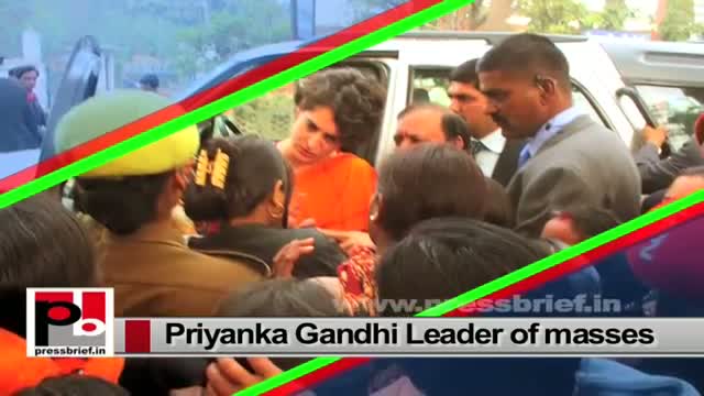 Priyanka Gandhi Vadra - Inspiring Congress leader who easily strikes chord with the masses