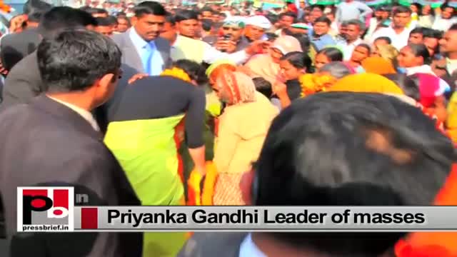 Priyanka Gandhi Vadra - star Congress campaigner with progressive ideas and innovative vision