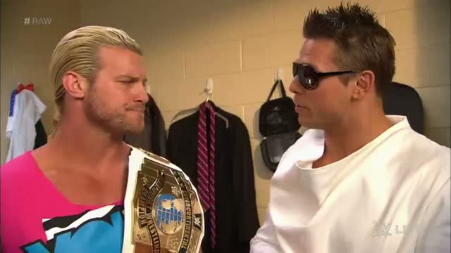 Ric Flair congratulates Dolph Ziggler on his Intercontinental Title win: WWE Raw, Aug. 18, 2014