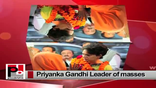 Young Priyanka Gandhi - charismatic like Indira Gandhi