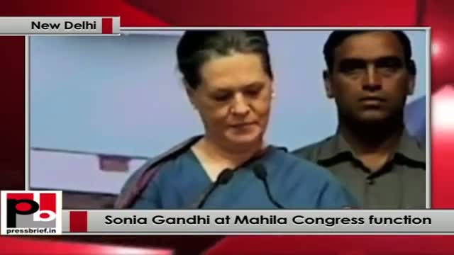 Sonia Gandhi: We will not rest till Women Reservation bill is passed