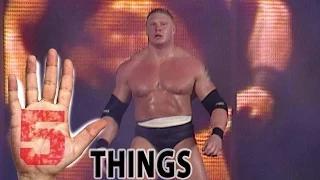 WWE: Five World Championship Matches - Five Things