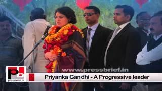Priyanka Gandhi Vadra-Congress campaigner with modern and progressive vision