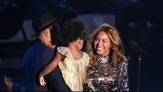 Beyonce Gets VMA Award from Jay Z and Blue Ivy