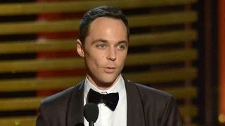 Jim Parsons Thanks Late Father at 2014 Emmys
