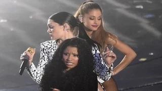 Nicki Minaj, Ariana Grande, Jessie J - Bang Bang MTV VMA 2014 Performance Opening Act was Hot