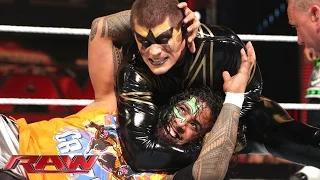 The Usos vs. Gold & Stardust - WWE Tag Team Championship Match: WWE Raw, Aug. 25, 2014