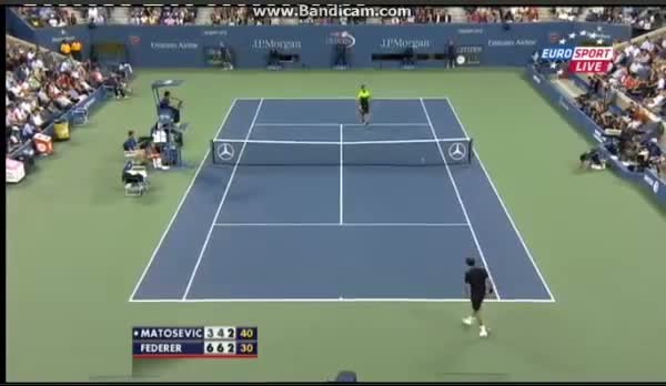 Us Open 2014 - Marinko Matosevic vs Roger Federer Highlights
