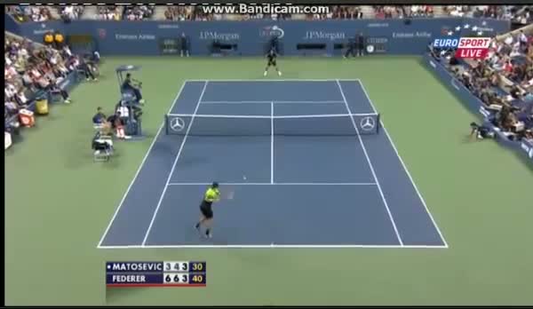 Us Open 2014 - Marinko Matosevic vs Roger Federer Highlights
