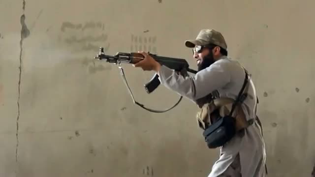 Photos Show Islamic State Seizure of Base