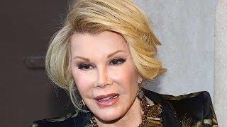 JOAN RIVERS in Critical Condition