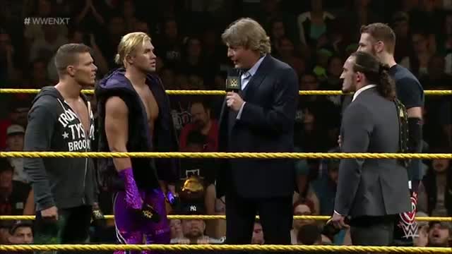 WWE: William Regal's first night as NXT General Manager