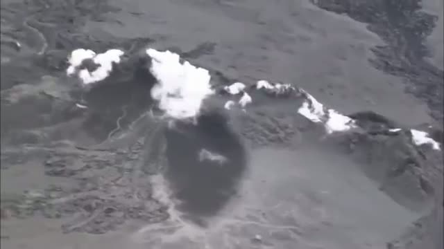 Small Volcanic Eruption in Iceland
