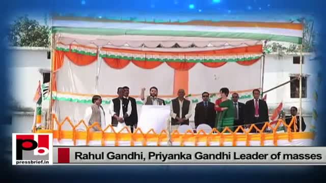 Rahul Gandhi and Priyanka Gandhi Vadra-peopleâ€™s favourite, charismatic mass leaders