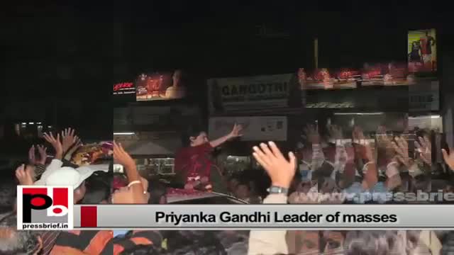Priyanka Gandhi Vadra, energetic personality, charismatic mass leader