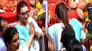 Rani Mukherjee at Lalbaugcha Raja 2014 | WATCH VIDEO