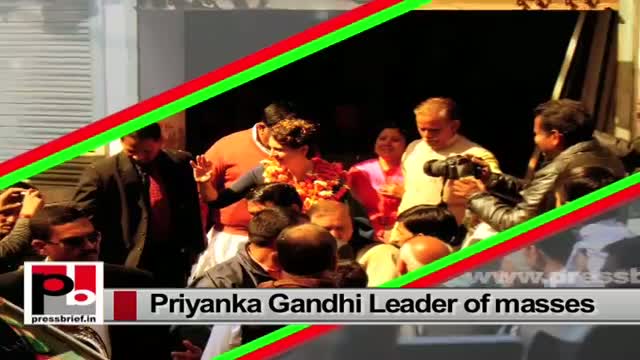 Priyanka Gandhi Vadra - charismatic Congress campaigner, genuine and energetic mass leader