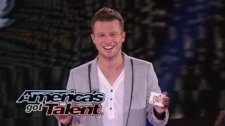 Mat Franco: Cute Magician Tricks Us With an iPhone - America's Got Talent 2014
