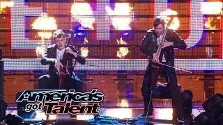Emil & Dariel: Cellists Cover Paul McCartney's "Live and Let Die" - America's Got Talent 2014