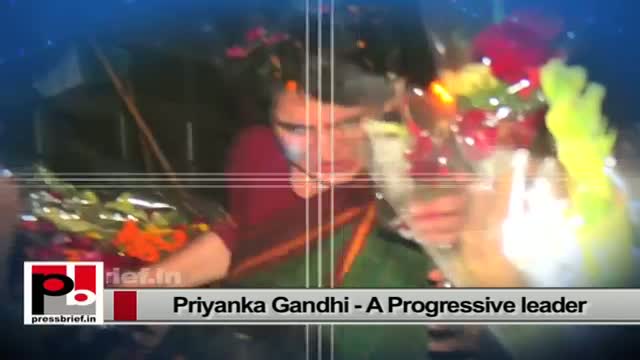 Priyanka Gandhi Vadra - matured leader, star congress campaigner