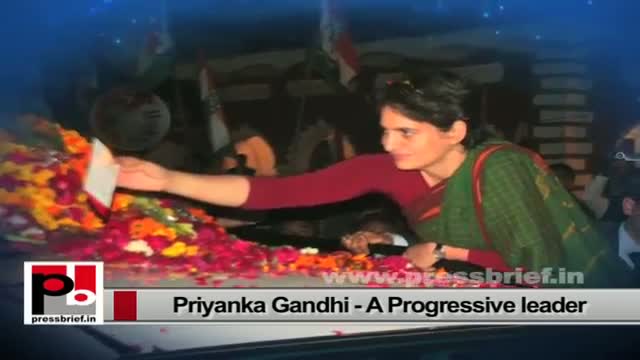 Priyanka Gandhi-Young and energetic campaigner with modern vision