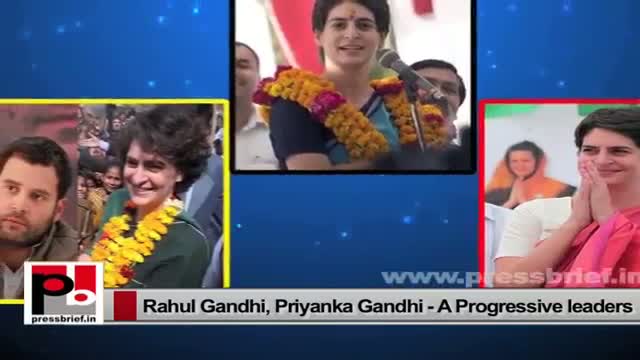 Rahul Gandhi, Priyanka Gandhi Vadra-energetic mass leaders, charismatic campaigners