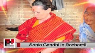 Sonia Gandhi on a two-day tour to Raebareli: Interacts with people, launches welfare projects