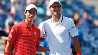 Novak Djokovic Vs Kei Nishikori Highlights US OPEN 2014 [HD]