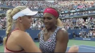 Serena Williams vs Caroline Wozniacki All Highlights US Open 2014