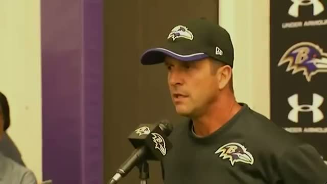 Ravens Coach, Rice Situation "It Changed Things"