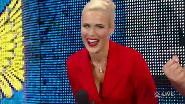 Lana disrespects the American National Anthem: WWE Raw, Sept. 8, 2014