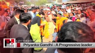 Priyanka Gandhi Vadra possesses a special ability to connect with common people