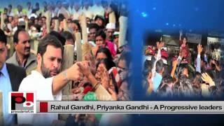 Young and energetic Congress leaders-Rahul Gandhi and Priyanka Gandhi