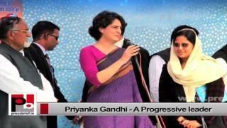 Young Priyanka Gandhi Vadra-energetic Congress campaigner with modern vision