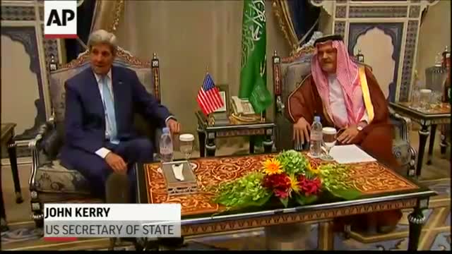 Kerry Meets Saudi Foreign Minister