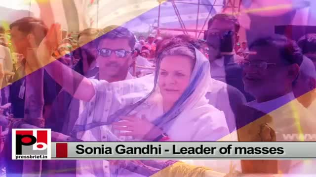 Sonia Gandhi in Raebareli, interacts with people, launches development projects