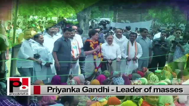 Charismatic leader Priyanka Gandhi-Energetic Congress campaigner