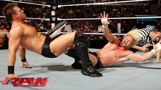 The Miz vs. Dolph Ziggler - Intercontinental Championship Match: WWE Raw, Sept. 22, 2014