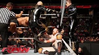Sheamus & The Usos vs. Cesaro & Gold & Stardust: WWE Raw, Sept. 22, 201