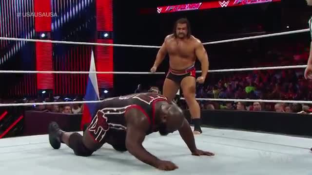 Mark Henry vs. Rusev: WWE Raw, Sept. 22, 2014