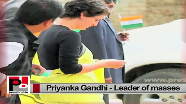 Young Congress campaigner Priyanka Gandhi-charismatic like Indira Gandhi