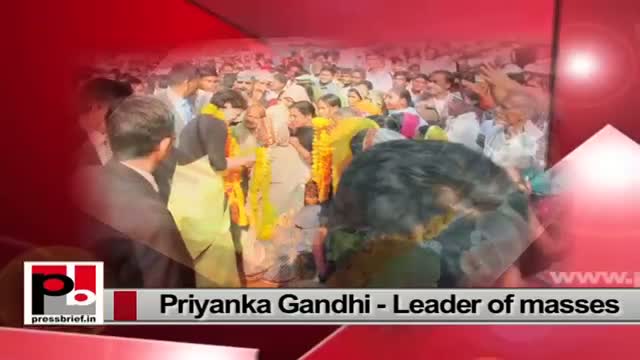 Young Priyanka Gandhi-charismatic, energetic Congress leader like Indira Gandhi
