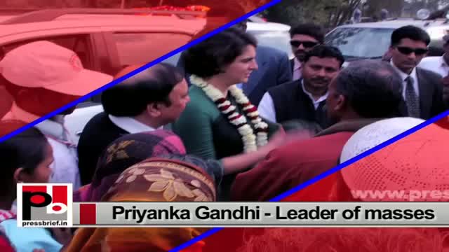 Young Priyanka Gandhi Vadra-progressive Congress campaigner, voice of the youth