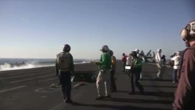 Navy Jets Prepare for Iraq Missions