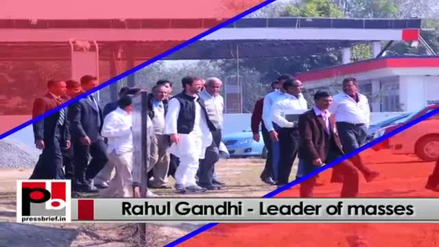 Rahul Gandhi takes on Modi government at the Centre