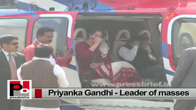Young Congress leader Priyanka Gandhi Vadra - charismatic and energetic like Indira Gandhi
